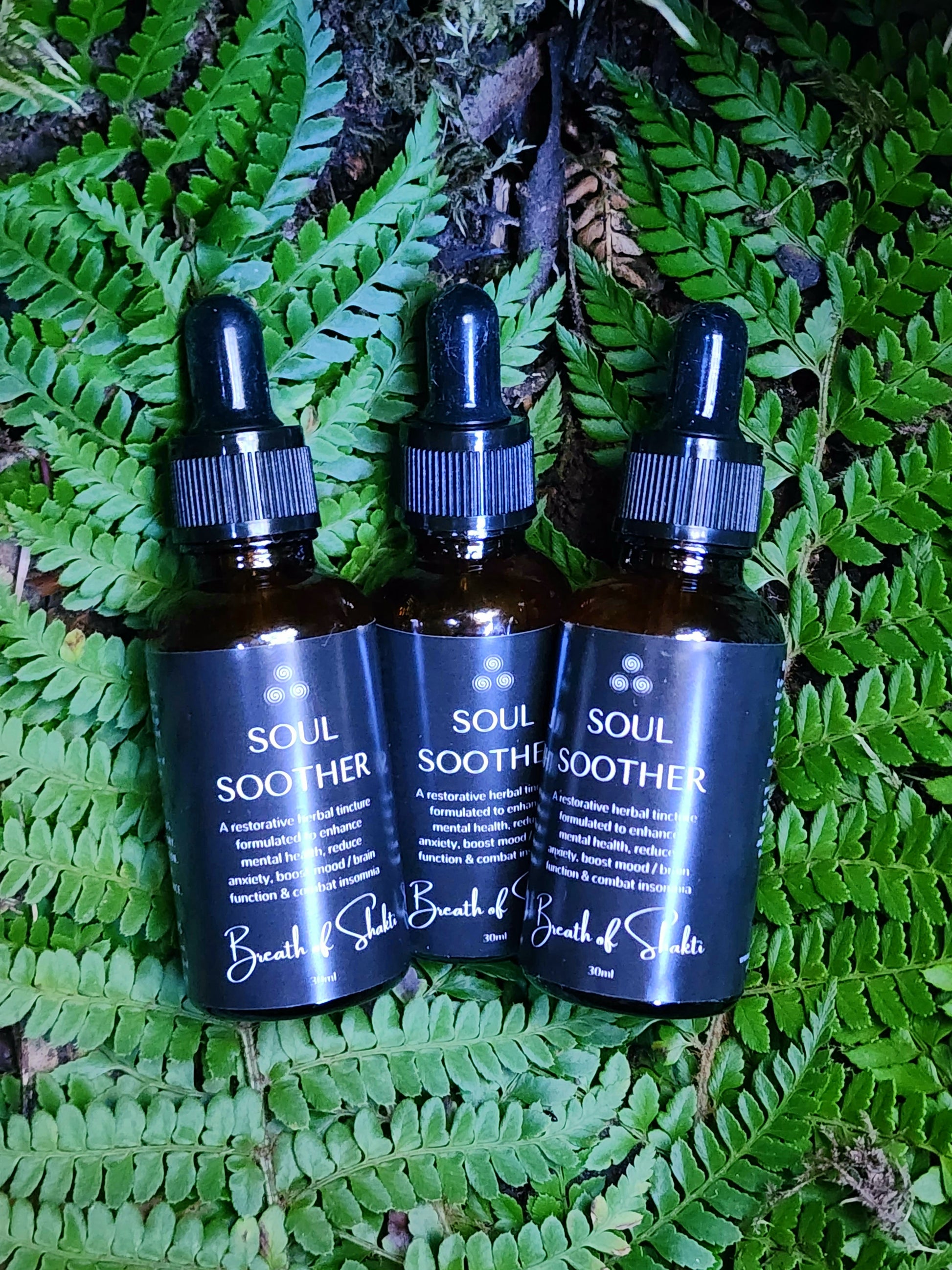 SOUL SOOTHER - Double Extracted Herbal Tincture - Breath of Shakti
